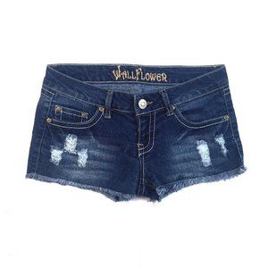 Wallflower Distressed Denim Jean Shorts